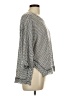 Umgee Silver 3/4 Sleeve Blouse Size L - photo 4