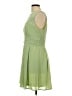 Esley 100% Polyester Solid Green Cocktail Dress Size L - photo 5