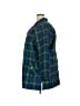Blair 100% Polyester Plaid Green Coat Size XXL - photo 5
