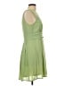 Esley 100% Polyester Solid Green Cocktail Dress Size L - photo 4