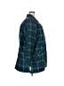 Blair 100% Polyester Plaid Green Coat Size XXL - photo 4
