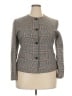 Unbranded Houndstooth Gray Jacket Size 18 - photo 1