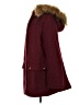 Unbranded Burgundy Coat Size XXS - photo 5