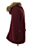 Unbranded Burgundy Coat Size XXS - photo 4