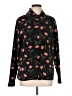 O'Neill 100% Polyester Floral Black Pullover Sweater Size M - photo 1