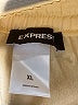 Express 100% Polyester Solid Yellow Athletic Shorts Size XL - photo 3
