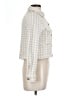Zara Houndstooth Ivory Jacket Size L - photo 4