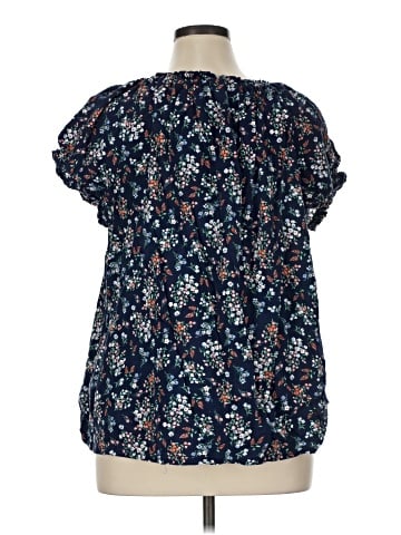 St. John's Bay Short Sleeve Blouse (view 2)