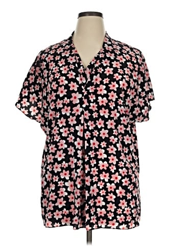 CAbi Short Sleeve Blouse (view 1)