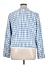 NANETTE Nanette Lepore Houndstooth Blue Blazer Size XL - photo 2