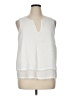 Cloth & Stone White Sleeveless Blouse Size XL - photo 1