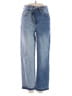 Risen Color Block Blue Jeans Size 25 waist - photo 1