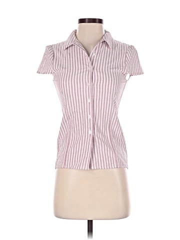 Brandy Melville Short Sleeve Button-Down Shirt (view 1)