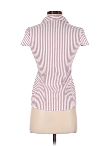 Brandy Melville Short Sleeve Button-Down Shirt (view 2)