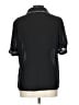 Laundry by Shelli Segal 100% Polyester Black Short Sleeve Blouse Size L - photo 2