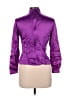 Dana Buchman Purple Long Sleeve Blouse Size 10 Petite - photo 2