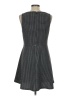 Ann Taylor LOFT Houndstooth Gray Casual Dress Size 10 Petite - photo 2