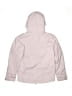 Macpac 100% Polyester Solid Pink Raincoat Size 8 - photo 2