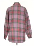 Topshop 100% Cotton Plaid Pink Jacket Size S - photo 2