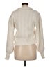 Marled 100% Polyester Ivory Pullover Sweater Size M - photo 2