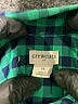 Crewcuts Outlet Checkered-gingham Green Long Sleeve Button-Down Shirt Size 12 - photo 3
