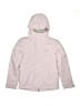 Macpac 100% Polyester Solid Pink Raincoat Size 8 - photo 1