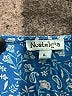 Nostalgia 100% Rayon Blue Kimono Size L - photo 7