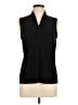 Anne Klein Black Sleeveless Blouse Size M - photo 1