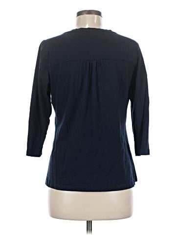 Christopher & Banks 3/4 Sleeve T-Shirt (view 2)
