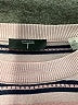 T Tahari Stripes Pink Short Sleeve Turtleneck Size L - photo 7