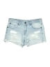 Volcom 100% Cotton Blue Denim Shorts Size 5 - photo 1