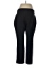 Lands' End Solid Black Active Pants Size L - photo 2