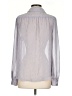 ModCloth Polka Dots Gray Long Sleeve Blouse Size S - photo 2