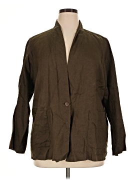Eileen Fisher 3/4 Sleeve Button Down Shirt