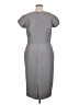 Sandra Darren Solid Gray Casual Dress Size 16 - photo 2