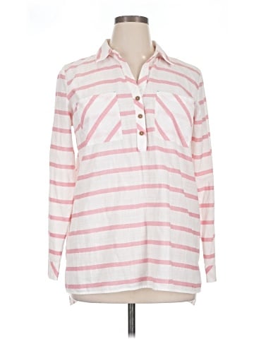 Soft Surroundings Long Sleeve Button-Down Shirt (view 1)
