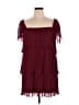 DKNY 100% Polyester Burgundy Cocktail Dress Size 12 - photo 1