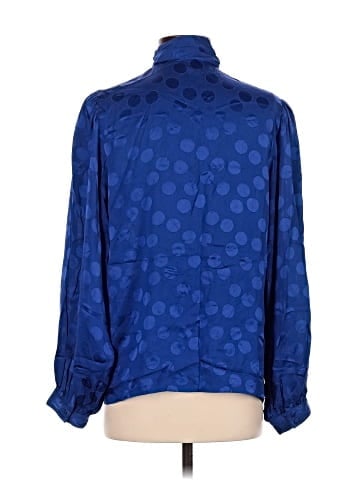 Givenchy Long Sleeve Silk Top (view 2)