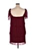 DKNY 100% Polyester Burgundy Cocktail Dress Size 12 - photo 2