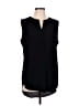 Gibson Black Sleeveless Blouse Size L - photo 1