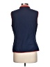Coldwater Creek 100% Polyester Blue Vest Size S - photo 2