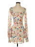 Pretty Lavish Floral Ivory Cocktail Dress Size 2 - photo 1