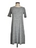 Gap Solid Gray Casual Dress Size XS - photo 1