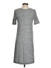 Gap Solid Gray Casual Dress Size XS - photo 2