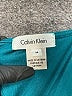 Calvin Klein Solid Teal Cocktail Dress Size M - photo 7
