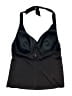 Lands' End Solid Black Swimsuit Top Size 14C - photo 2