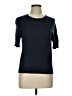 J.Crew Blue Short Sleeve Top Size L - photo 1
