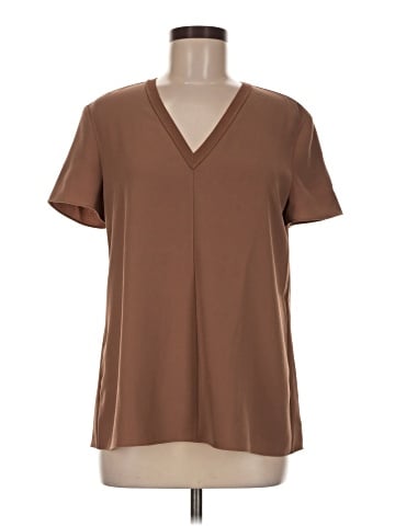 Theory Short Sleeve Blouse (view 1)