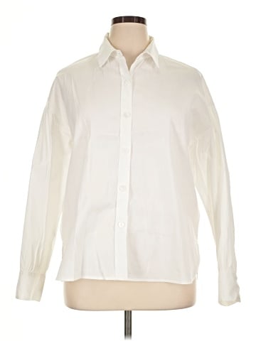 Karen Kane Long Sleeve Button-Down Shirt (view 1)