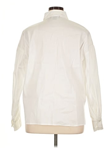 Karen Kane Long Sleeve Button-Down Shirt (view 2)